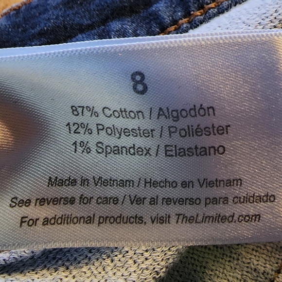 The Limited Dark Wash Women's Dark Wash Jeans Size 8 - Picture 4 of 8